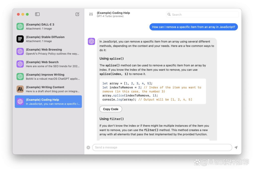 BoltAI 1.20.1 Cracked – macOS优雅强大的AI助手-软件|windows|android|mac|破解|crackMacfun-A very interesting site