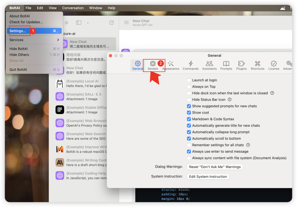 BoltAI 配置使用教程- macOS优雅强大的AI助手-软件|windows|android|mac|破解|crackMacfun-A very interesting site