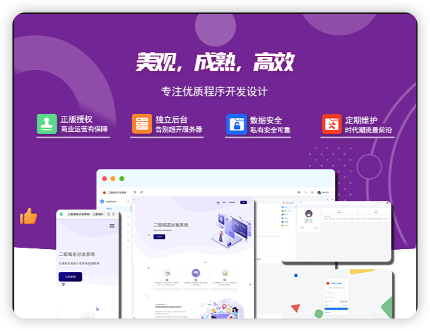 2024最新版守约者二级域名分发系统