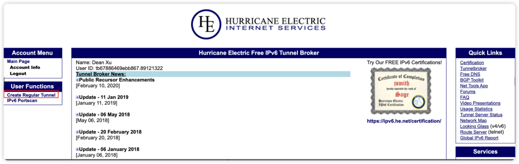 【TunnelBroker+阿里云轻量搭建动态IPv6池】绕过cf对ip的速率限制及5s盾 【TunnelBroker+阿里云轻量搭建动态IPv6池】绕过cf对ip的速率限制及5s盾