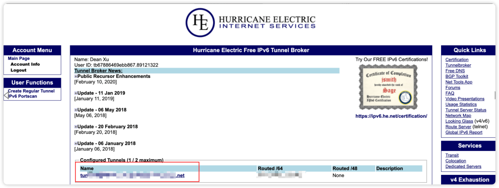 【TunnelBroker+阿里云轻量搭建动态IPv6池】绕过cf对ip的速率限制及5s盾 【TunnelBroker+阿里云轻量搭建动态IPv6池】绕过cf对ip的速率限制及5s盾