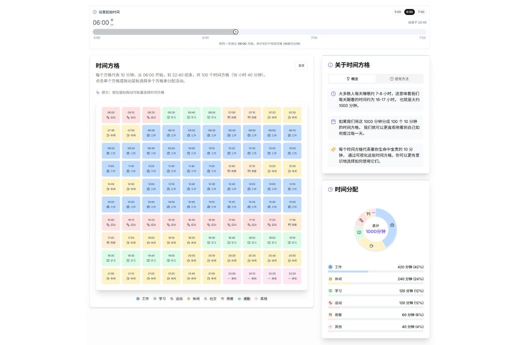 🕔 TimeGrid 时间方格 – 重新思考你的每一天 🕔 TimeGrid 时间方格 – 重新思考你的每一天