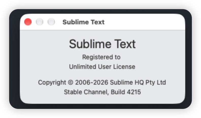macOS Sublime Text 激活-MacFun is an interesting website.
